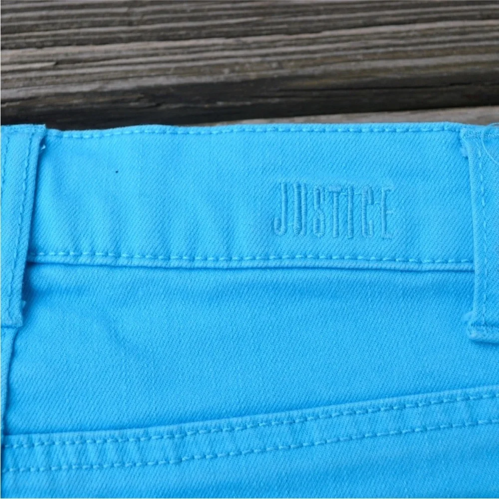 JUSTICE Denim cutoffs